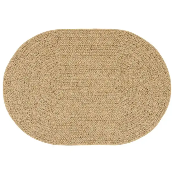 Ovaalne pruun välivaip Zizur, polüpropüleen, 170 x 120 cm – 2