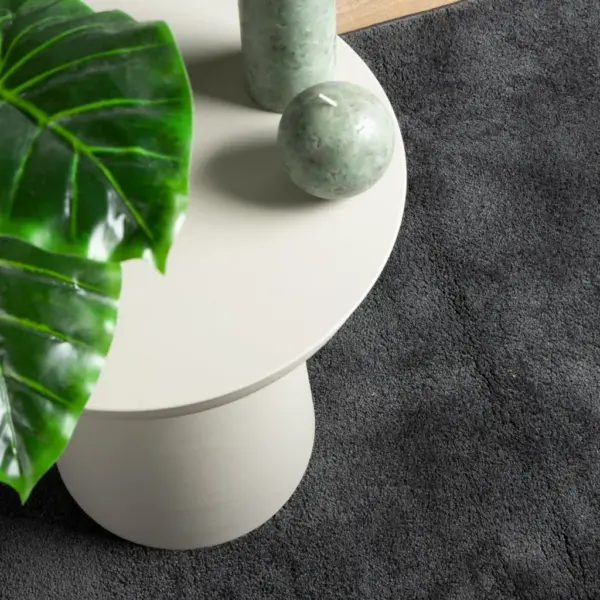 Lühikese karvaga vaip OVIEDO, antratsiithall, 240 x 240 cm – 7