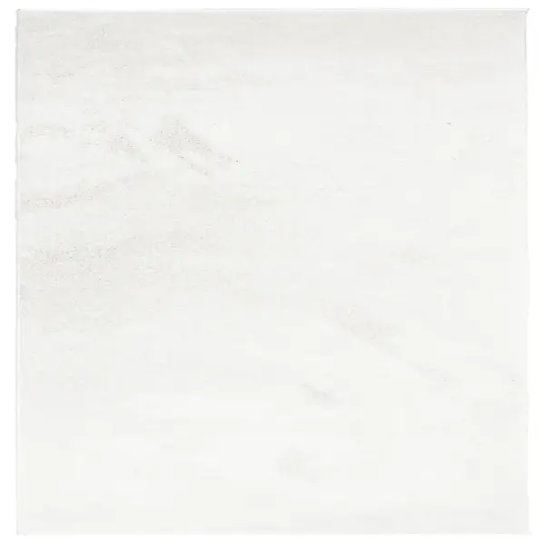 Kreemjasvalge lühikese karvaga vaip OVIEDO, 120 x 120 cm, 100% polüester – 2