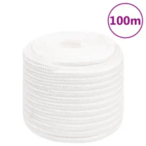 Polüpropüleenist paadiköis 16 mm, 100 m, täisvalge