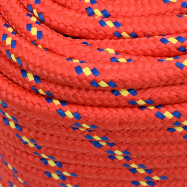 Polüpropüleenist paadiköis, punane, 16 mm, 25 m - 4