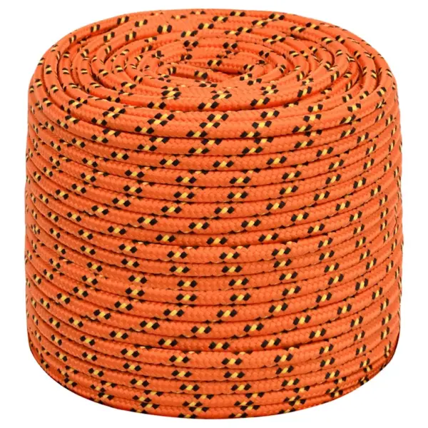 Oranž polüpropüleenist paadiköis, 6 mm, 500 m rull – 2