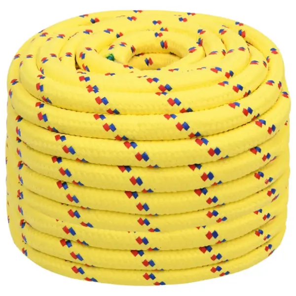 Polüpropüleenist paadiköis, kollane, 20 mm, 50 m – 2
