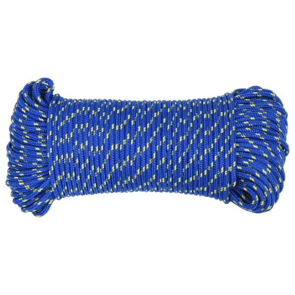 Punutud paadiköis sinine, polüpropüleen, 3 mm, 25 m – 3