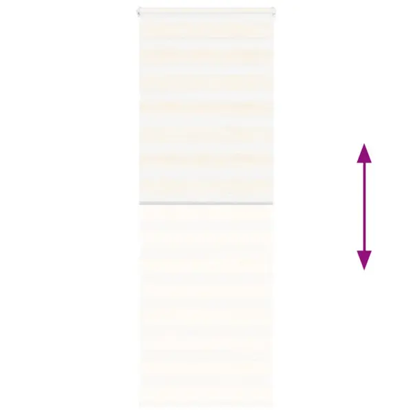 Päev ja öö sebraruloo kettmehhanismiga, marmorbeež, 70 x 200 cm, 100% polüester, alumiiniumsiiniga – 5