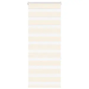 Päev-öö sebraruloo privaatsuse ja valguse reguleerimiseks, marmorbeež, 60 x 150 cm, 100% polüester