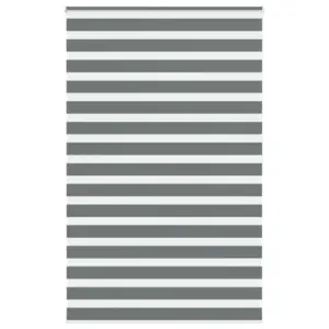 Päev-öö ruloo tumehall, 140 x 200 cm, polüester, kettmehhanismiga