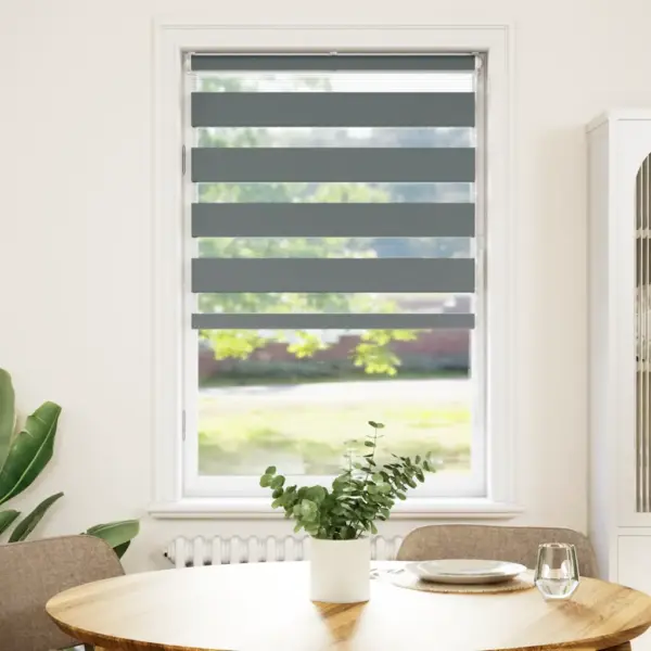 Tumehall päev-öö ruloo kettmehhanismiga, 85 x 150 cm, 100% polüester, alumiiniumsiin – 2