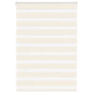 Triibuline päev-öö rulookardin, marmorbeež, 115 x 150 cm, polüester