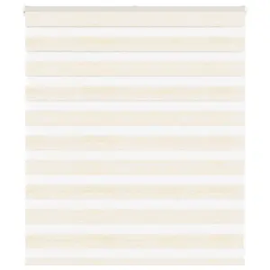 Päev-öö sebraruloo kettmehhanismiga, marmorbeež, 125 x 100 cm, polüester