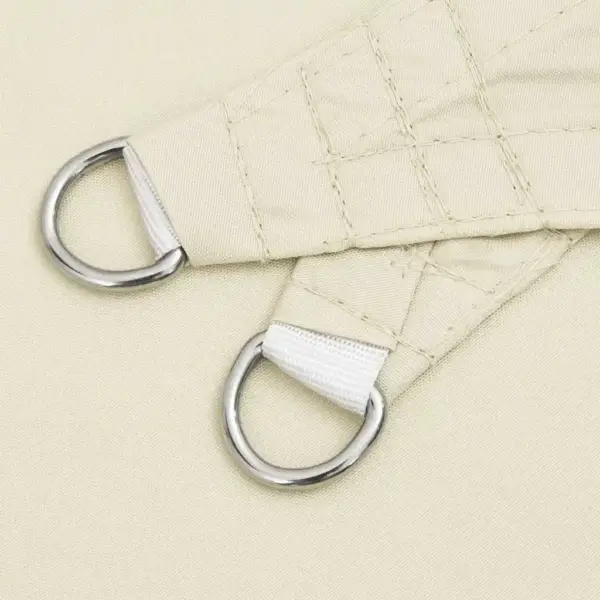 Veekindel kandiline päikesepuri 3 x 3 m, kreemjasvalge, PU-kattega oxford-kangas – 5