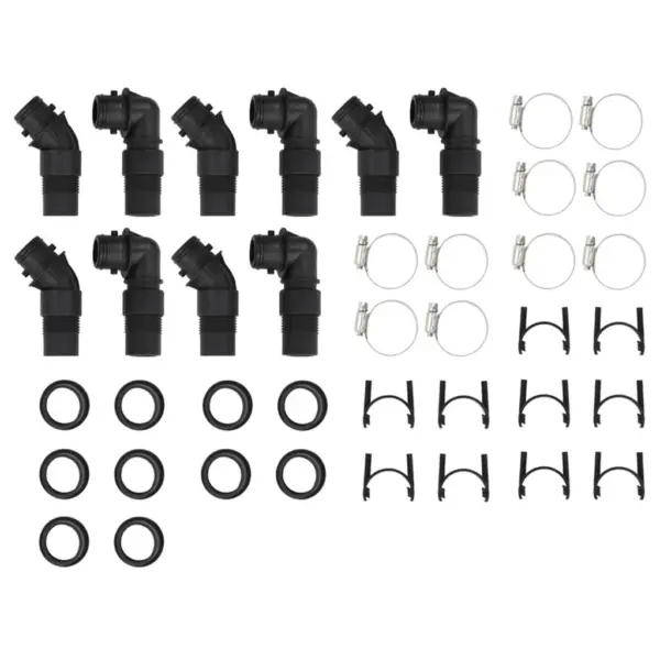 Päikesetoitel basseini soojendi komplekt, 5 tk, HDPE ja alumiinium, 75 x 75 x 36 cm – 7