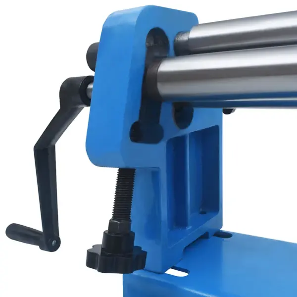 Manuaalne painutusmasin lamedatele lattidele, 640 mm, teras ja malm, sinine-hõbedane – 6