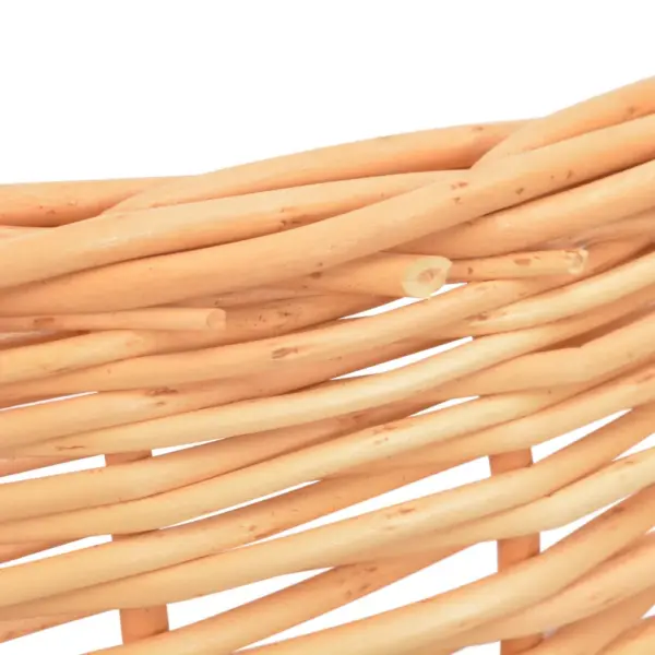 Pajupuidust kassimaja sisalköiest kraapimispostiga, 2 korvi ja eemaldatavate patjadega, 68 cm – 5