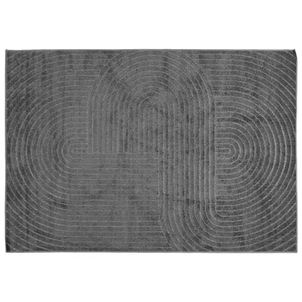 Libisemisvastane ristkülikukujuline alavaip Palmeras, antratsiit, polüester, 170 x 120 cm – 2