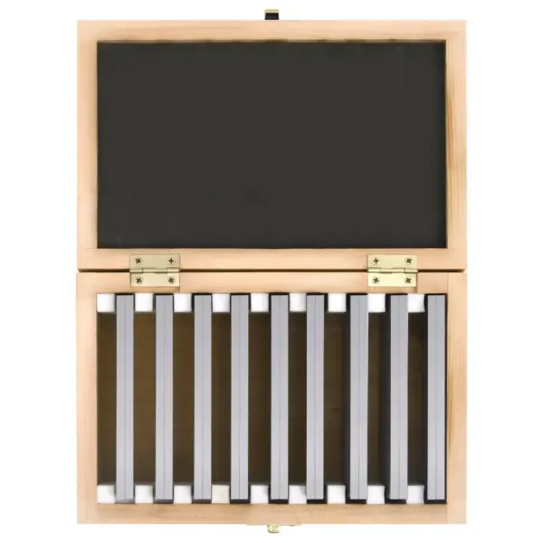 Paralleelklotside komplekt 100 mm, 18 tk, 10–42 mm, 40Cr teras, puidust karp – 2