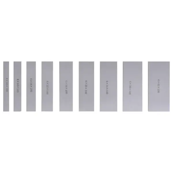 Paralleelklotside komplekt 100 mm, 18 tk, 10–42 mm, 40Cr teras, puidust karp – 5