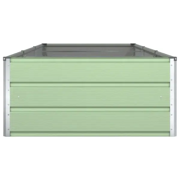 Tsingitud terasest taimekast, pastellroheline, 195 x 100 x 45 cm – 6