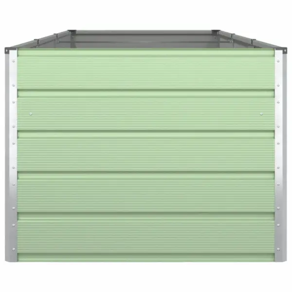 Pastellroheline tsingitud terasest taimekast, 290 x 100 x 75 cm – 6