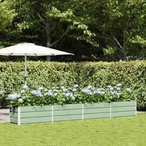 Pastellroheline tsinkterasest taimekast 480 x 50 x 45 cm