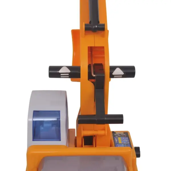 Pealeistutav laste ekskavaator kiivriga, kollane plast, 66 x 24 x 56 cm – 5