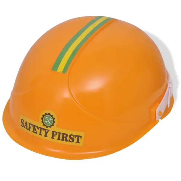 Pealeistutav laste ekskavaator kiivriga, kollane plast, 66 x 24 x 56 cm – 6