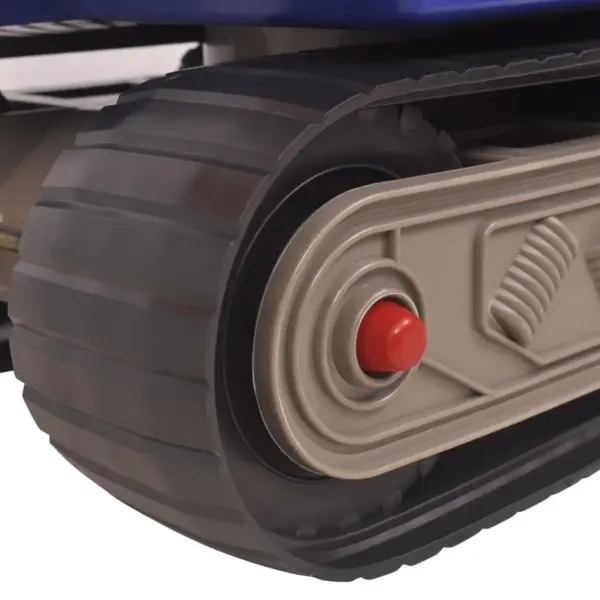 Pealeistutav laste ekskavaator kiivriga, kollane plast, 66 x 24 x 56 cm – 7