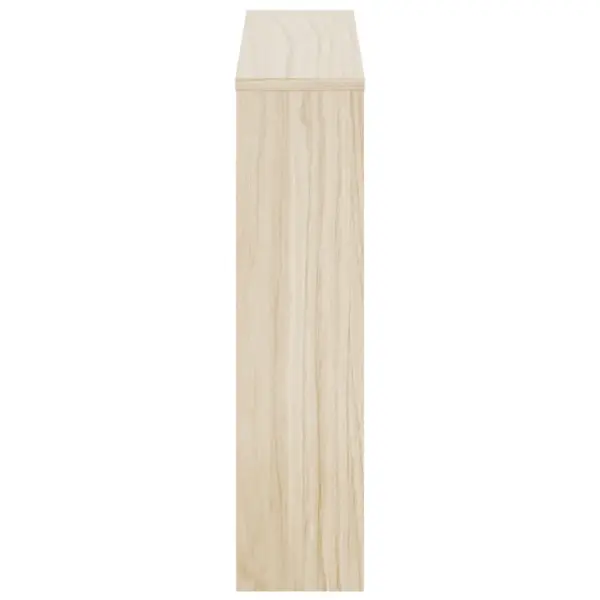 Seinapealne peegliga kingakapp, 2 allatõmmatava sahtliga, tammevärvi, 63 x 17 x 67 cm – 5