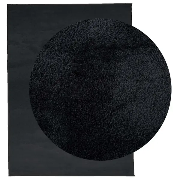 Pehme lühikese karvaga vaip OVIEDO, must, 240 x 340 cm – 3