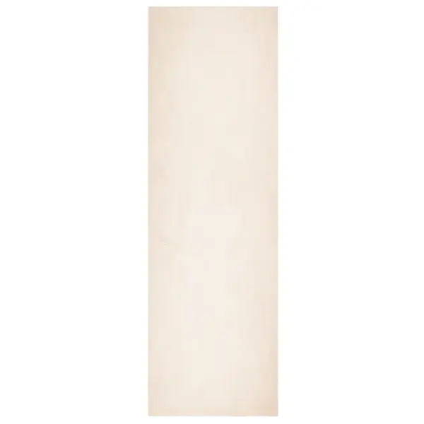 Pestav pikk vaip HUARTE, lühikese karvaga, beež, 80 x 250 cm – 2