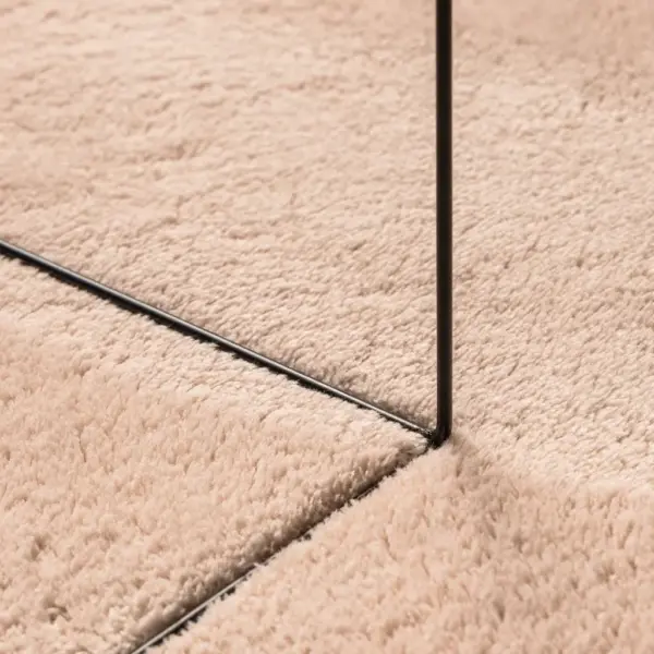 Pestav lühikese karvaga vaip HUARTE, kahvaturoosa, 160 x 230 cm – 8