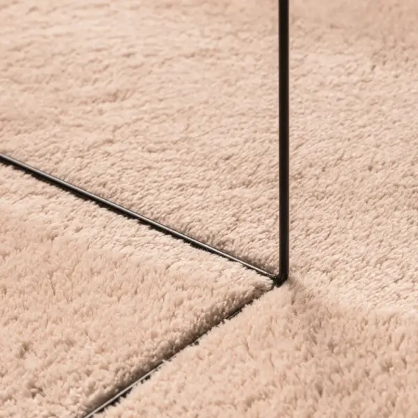Pestav lühikese narmaga vaip HUARTE, kahvaturoosa, 80 x 250 cm – 8
