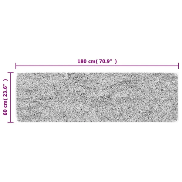 Pestav libisemiskindel köögivaip pehme sametpinnaga, mitmevärviline, 60 x 180 cm – 8