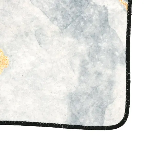 Pestav libisemiskindel vaip, mitmevärviline sametpind, 190 x 300 cm – 3