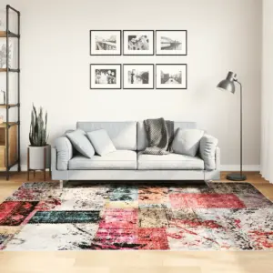 Pestav lapivaip libisemisvastase alusega, mitmevärviline, 160 x 230 cm