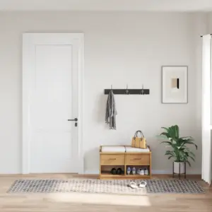 Pestav libisemisvastane vaip 80 x 300 cm, mitmevärviline samet