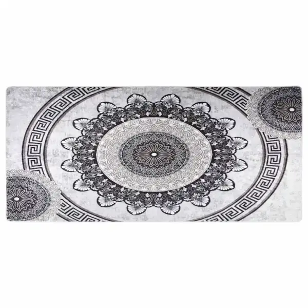 Pestav sametpinnaga vaip libisemisvastase põhjaga, 80 x 300 cm, mitmevärviline – 2