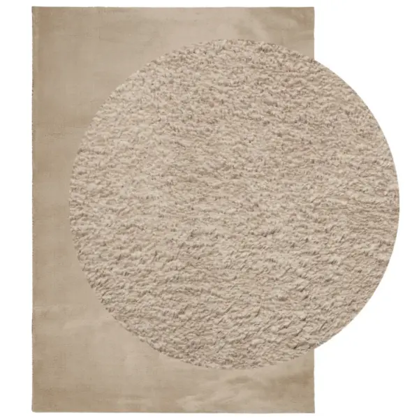 Pestav lühikese karvaga vaip HUARTE, liivakarva, 160 x 230 cm – 3