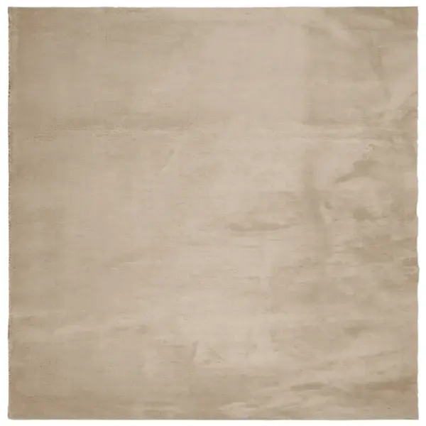 Pestav lühikese narmaga vaip HUARTE, liivakarva, 240 x 240 cm – 2