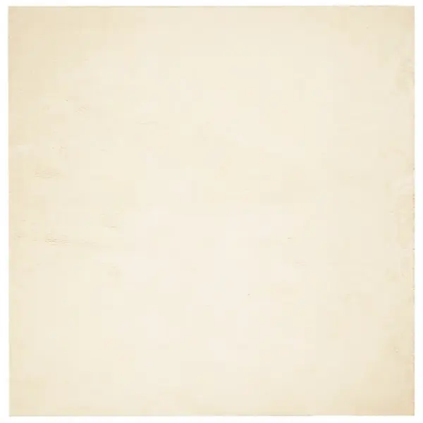 Pestav lühikarvaline vaip HUARTE, kreemjasvalge, 120 x 120 cm – 2