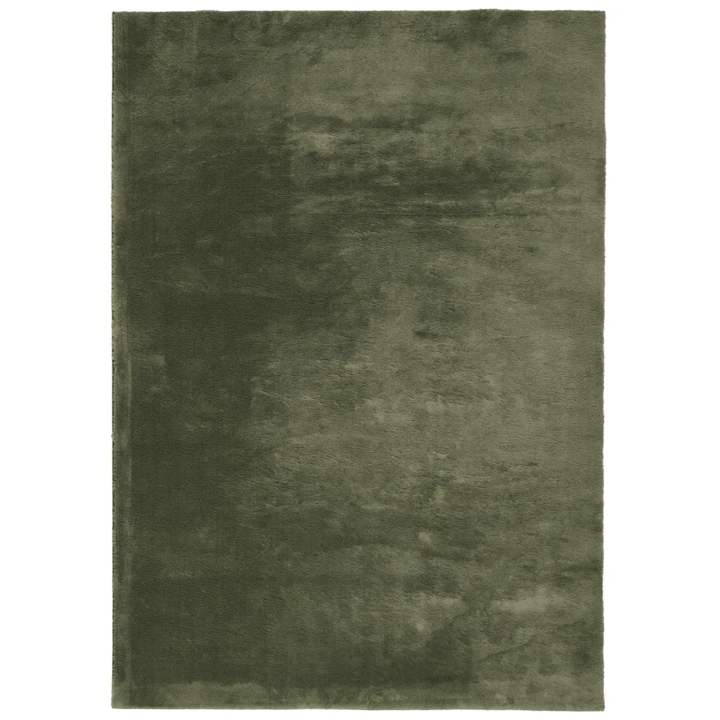 Pestav lühikese narmaga vaip HUARTE libisemiskindla tagusega, metsaroheline, 200 x 280 cm