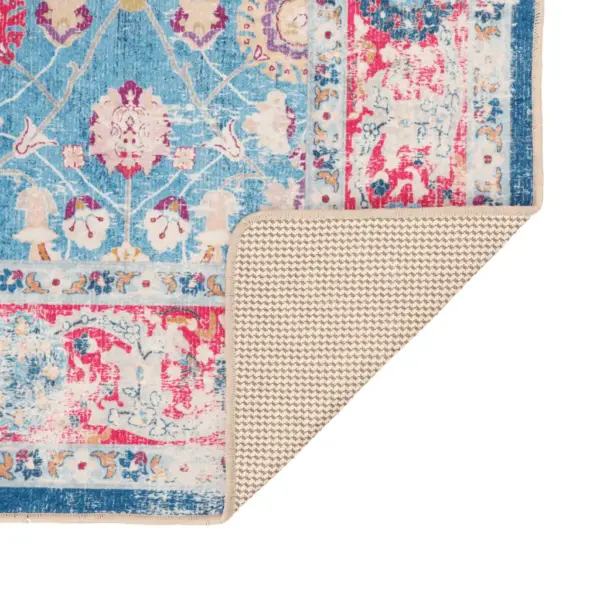 Pestav mitmevärviline vaip libisemiskindla PVC-põhjaga, 190 x 300 cm – 4