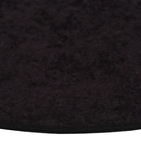 Pestav ümmargune vaip, antratsiithall samet, libisemisvastase põhjaga, 120 cm – 3