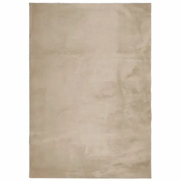 Pestav lühikese karvaga vaip HUARTE, liivakarva, 140 x 200 cm – 2