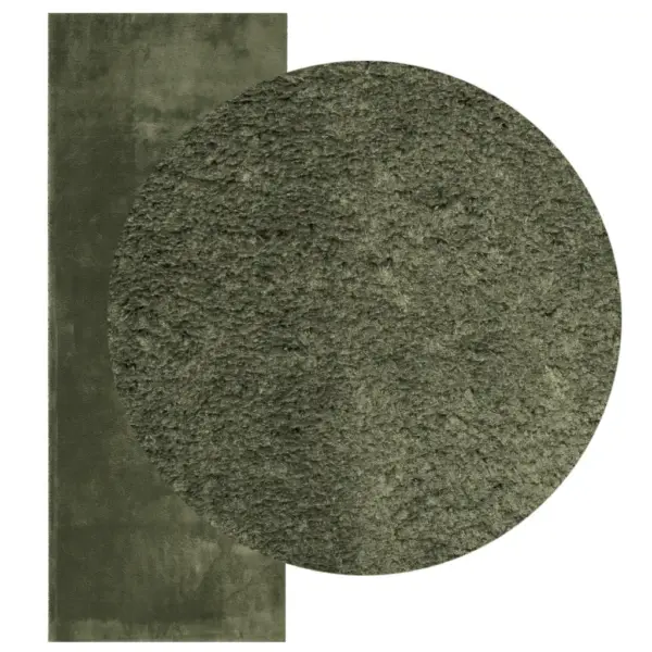 Pestav lühikese karvaga vaip HUARTE, metsaroheline, 80 x 200 cm – 3