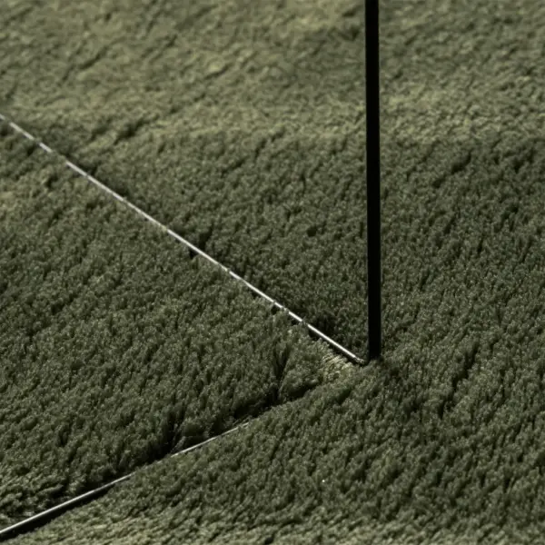 Pestav lühikese karvaga vaip HUARTE, metsaroheline, 120 x 120 cm – 8