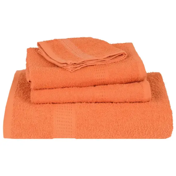 Pesurätikud FROGN, 10 tk, oranž, 30 x 30 cm, 100% puuvill, 360 g/m² - 4