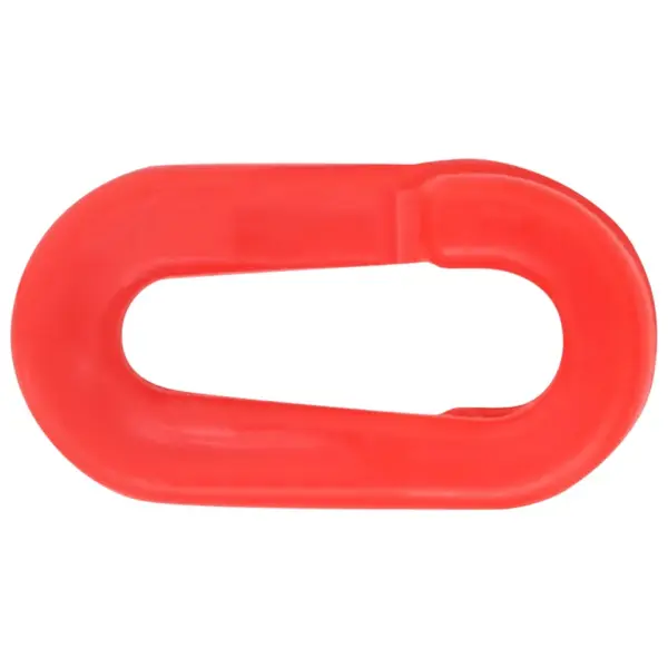 Piirdepostide komplekt 10 m plastketiga, 4 posti, 90 cm, täidetava alusega, punane-valge-must – 8