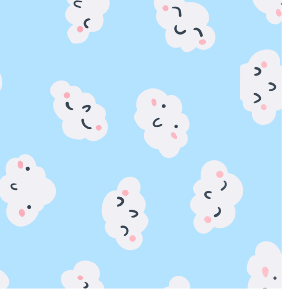 Pilvemustriga vaip, mitmevärviline, polüesternarmaga, 160 x 230 cm – 3