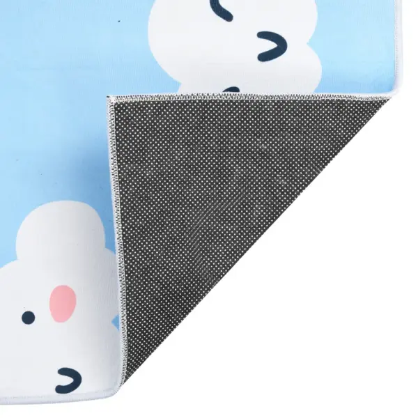 Pilvemustriga vaip, mitmevärviline, polüesternarmaga, 160 x 230 cm – 4